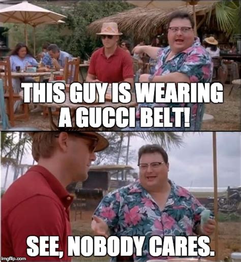 gucci belt memes